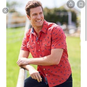 Matilda Jane Men’s High Horse Shirt size L